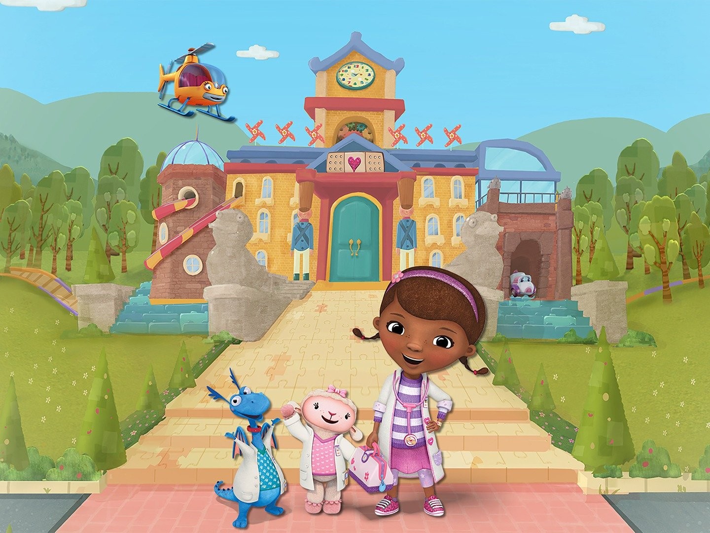 doc mcstuffins bouncy house boo boos